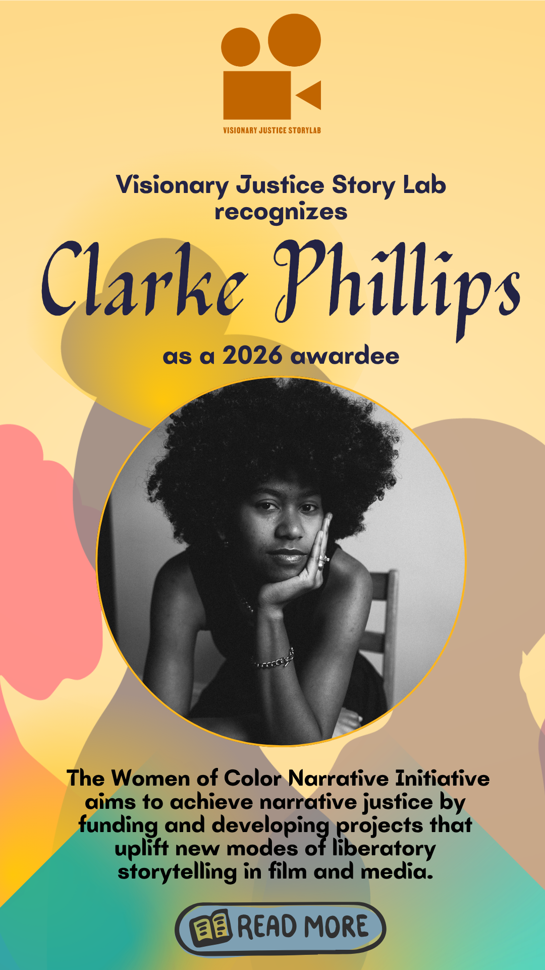 Clarke Phillips honored by Visionary Justice Story Lab